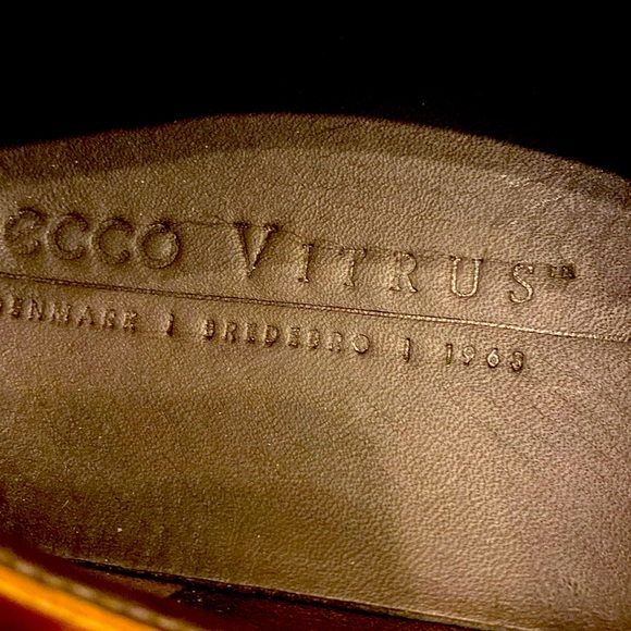 NWOT Gorgeous Mens Ecco Vitrus Leather Loafers Size 12-12.5 Made in Slovakia - Picture 9 of 11